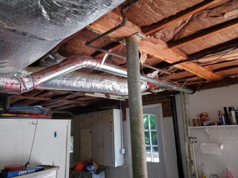 New Dryer Vent Duct Work Installed in Toronto 